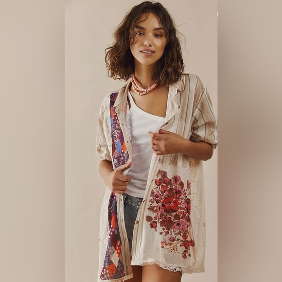 NWT Free People A Bit of This Tunic- SOLD OUT STYLE - Picture 1 of 9